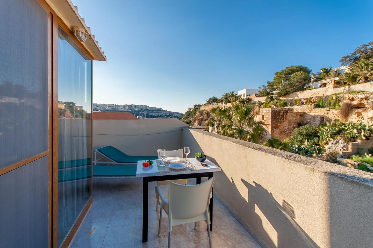 Pool And Sea Merill Apartments - Happy Rentals Mellieħa Kültér fotó